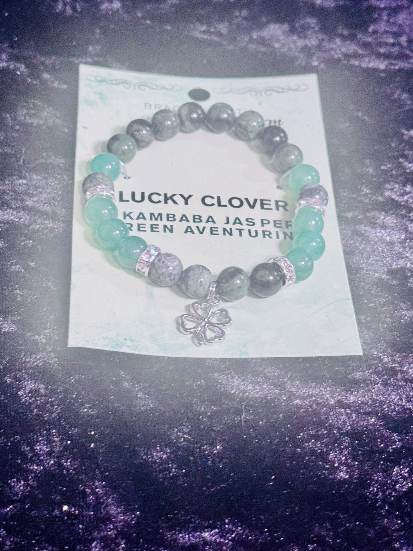 Crystal Bracelet Combo With Intention & Charm