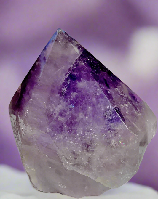 Elestial Amethyst Rainbow Aura - Brazil