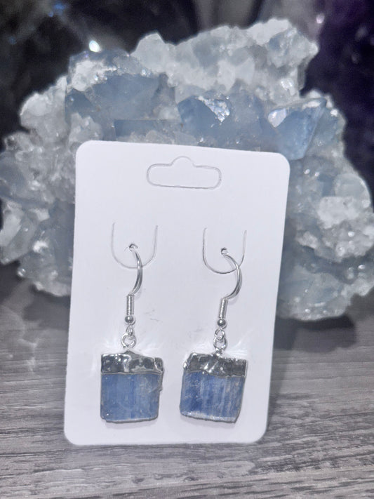 Blue Kyanite Earrings